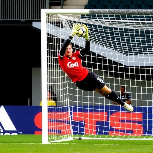 门将扑救关键表现:揭秘守门神的致胜秘籍-图2 门将扑救关键表现:揭秘守门神的致胜秘籍-图2