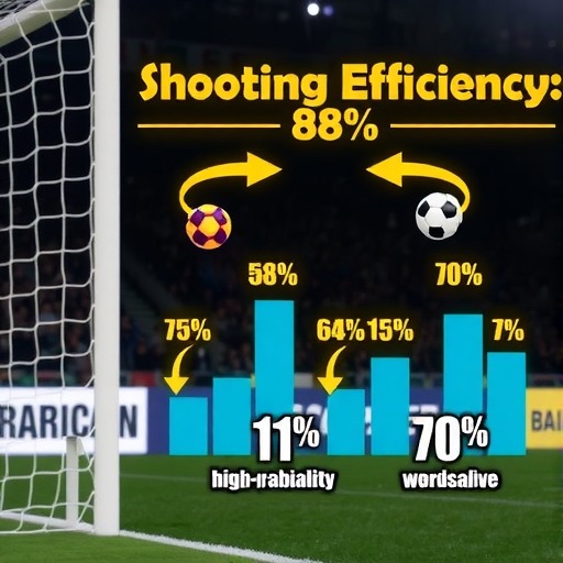 射门效率统计数据：打造火力全开的得分武器-图2