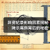 薪资纪录影响因素揭秘：揭示高薪背后的秘密武器-图3