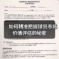 如何精准把握球员市场价值评估的秘密-图2