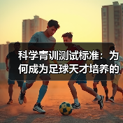 科学青训测试标准:为何成为足球天才培养的关键?-图4 科学青训测试标准:为何成为足球天才培养的关键?-图4