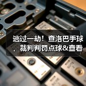 逃过一劫!查洛巴手球,裁判判罚点球&查看VAR后取消-图3 逃过一劫!查洛巴手球,裁判判罚点球&查看VAR后取消-图3
