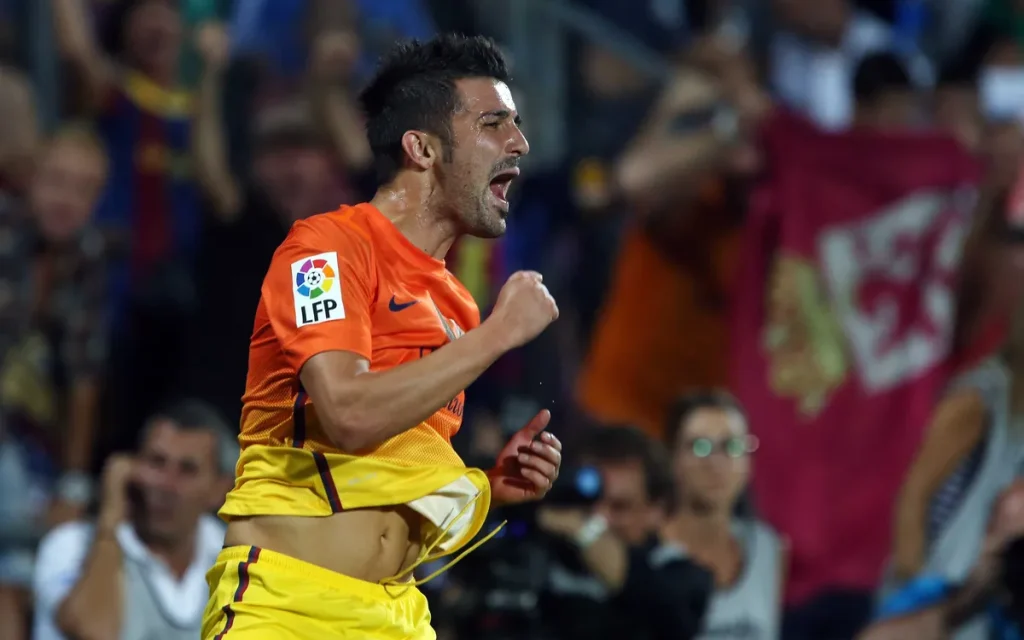 费兰·托雷斯与大卫·维拉并列进球