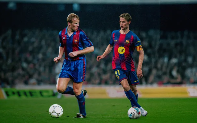 德容追平科曼，成为为巴塞罗那足球俱乐部出场次数第二多的荷兰人